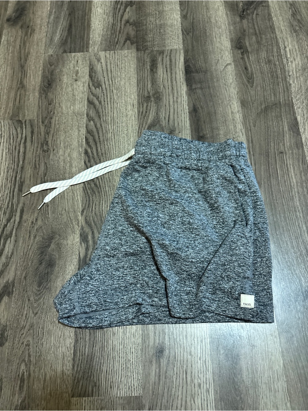 Vuori Gray Heather Drawstring Women's Shorts